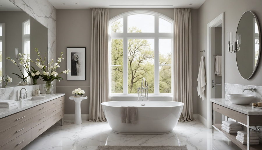 Les elements qui font une salle de bain elegante